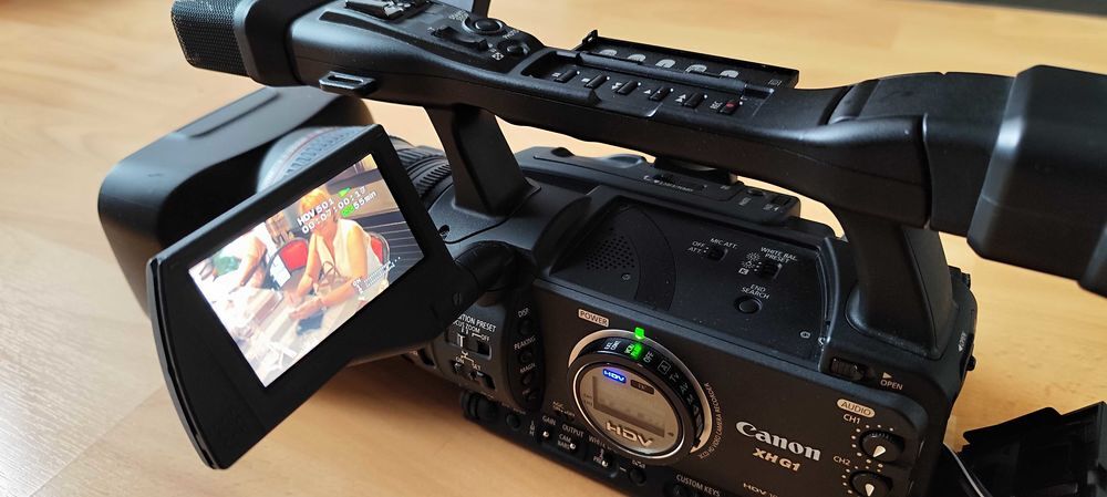 cam&eacute;ra Canon XHG1 HDV1080i Photos/Video/TV