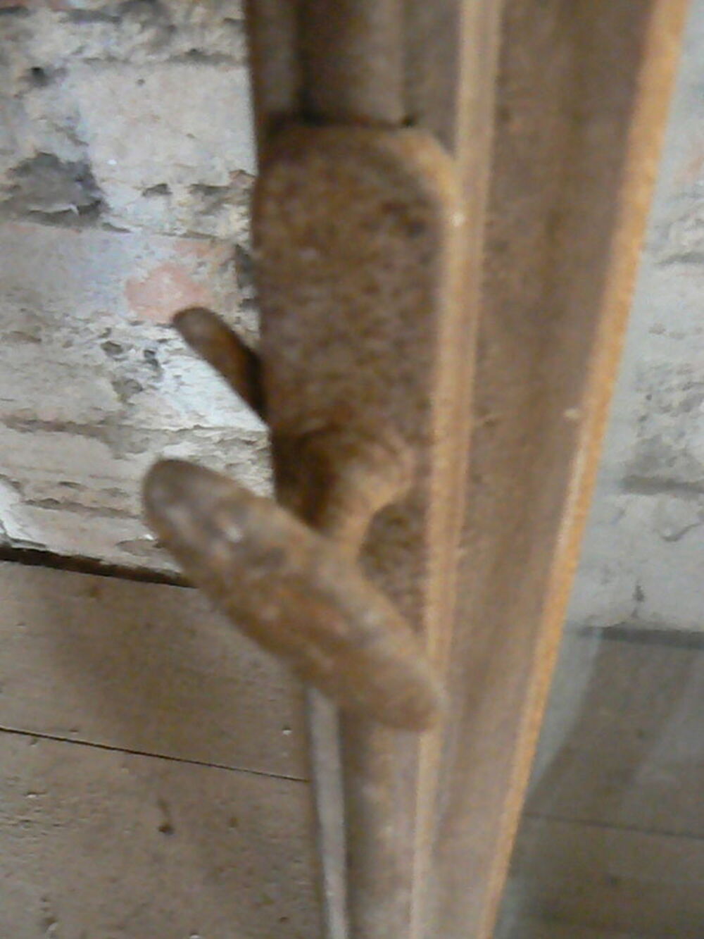 Fen&ecirc;tre tr&egrave;s ancienne 1 vantail sans cadre Bricolage