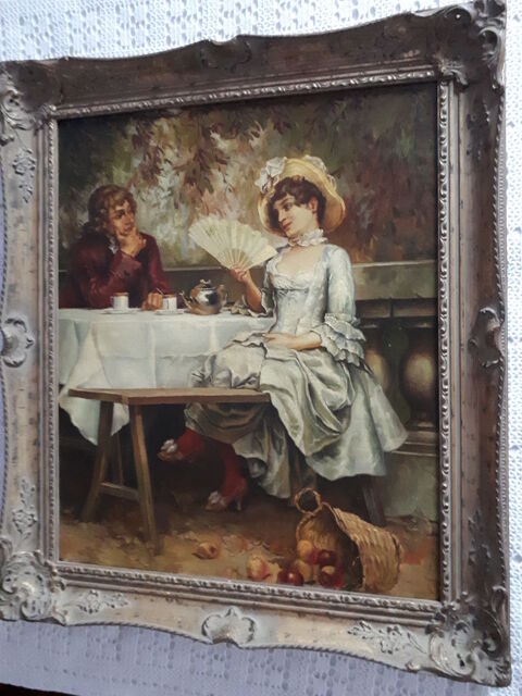 tableau ancien  0 Le Mans (72)