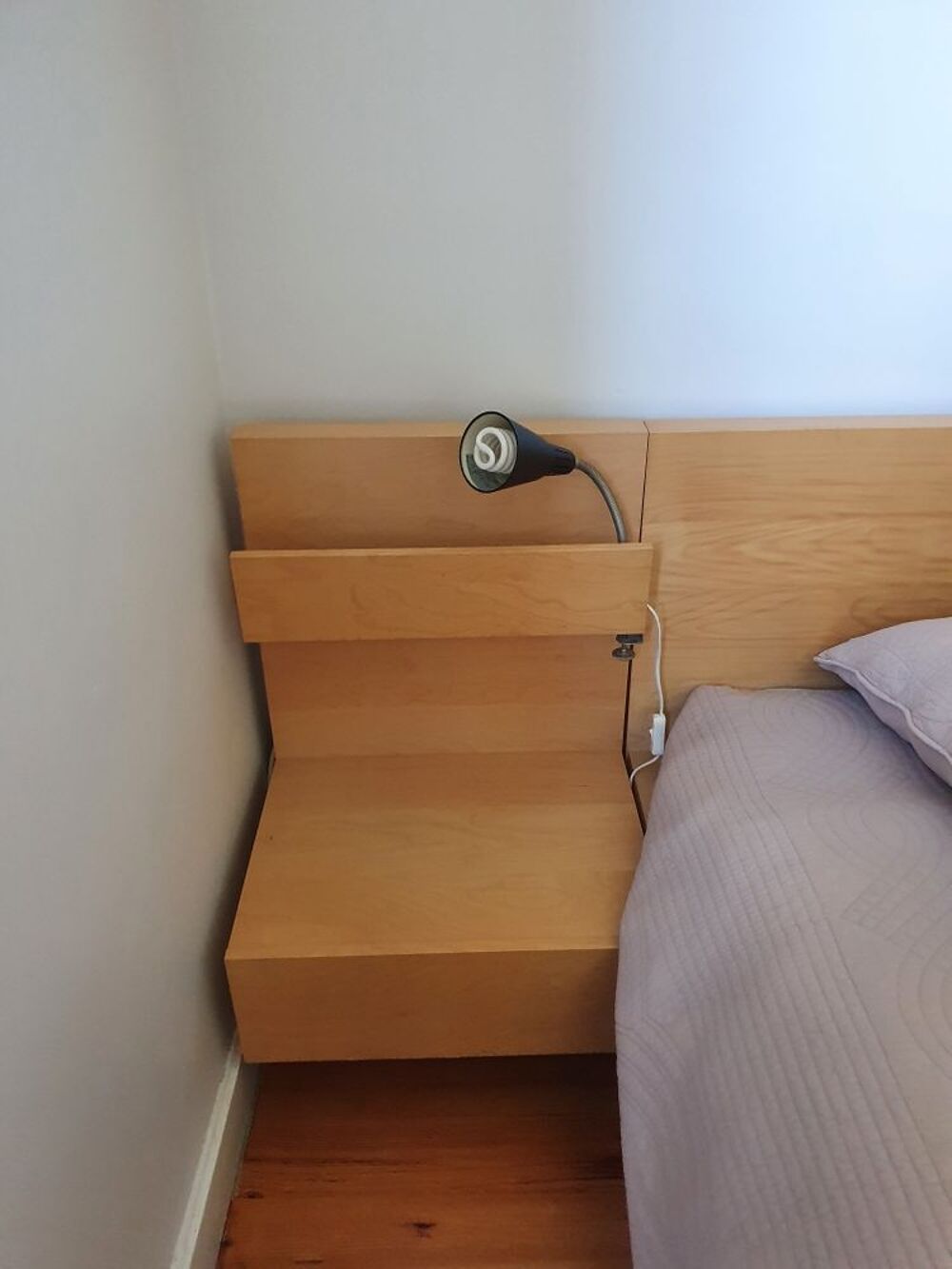 cadre de lit ikea malm 140x200 Meubles