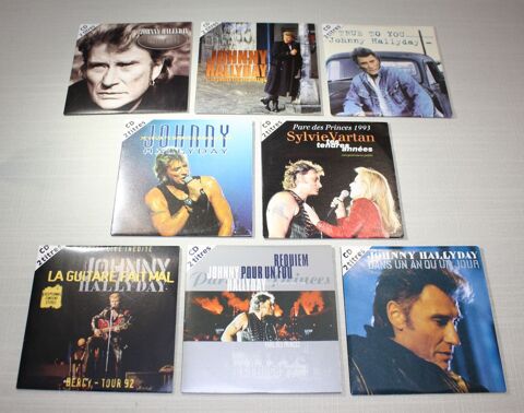 Johnny Hallyday - CD 2T TBE - 1992-95 - 4  / pice 4 Bavay (59)