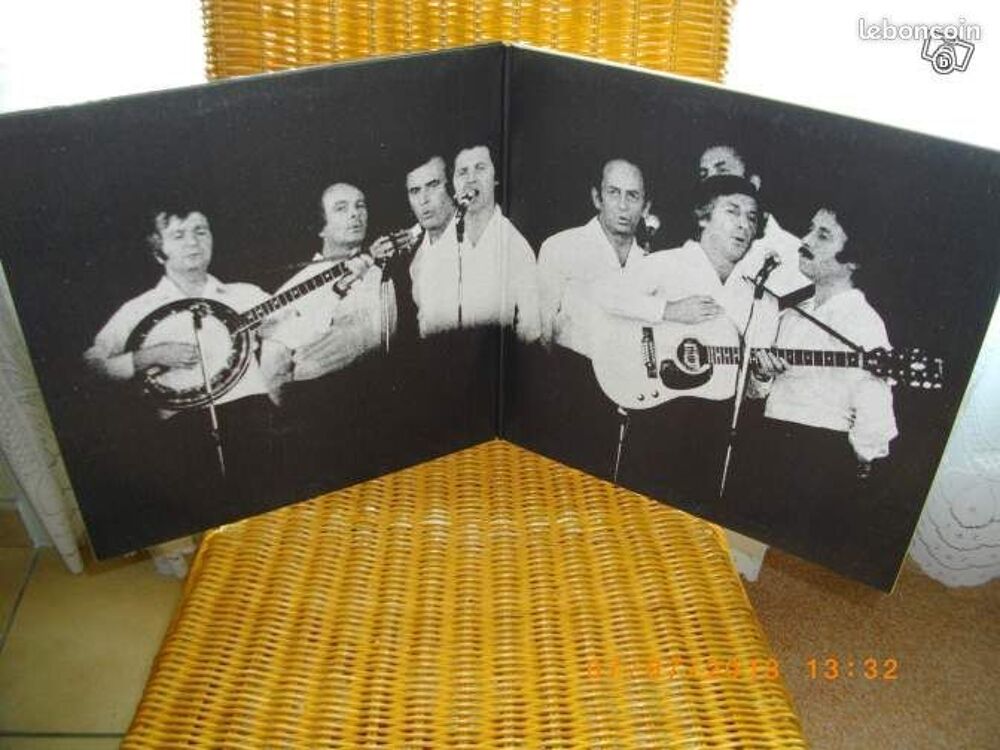 Pochette de deux vinyles de : "LES COMPAGNONS DE LA CHANSON" CD et vinyles