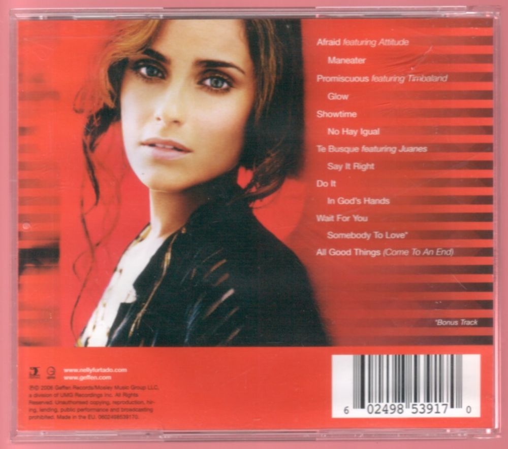 Album CD : NELLY FURTADO - LOOSE CD et vinyles