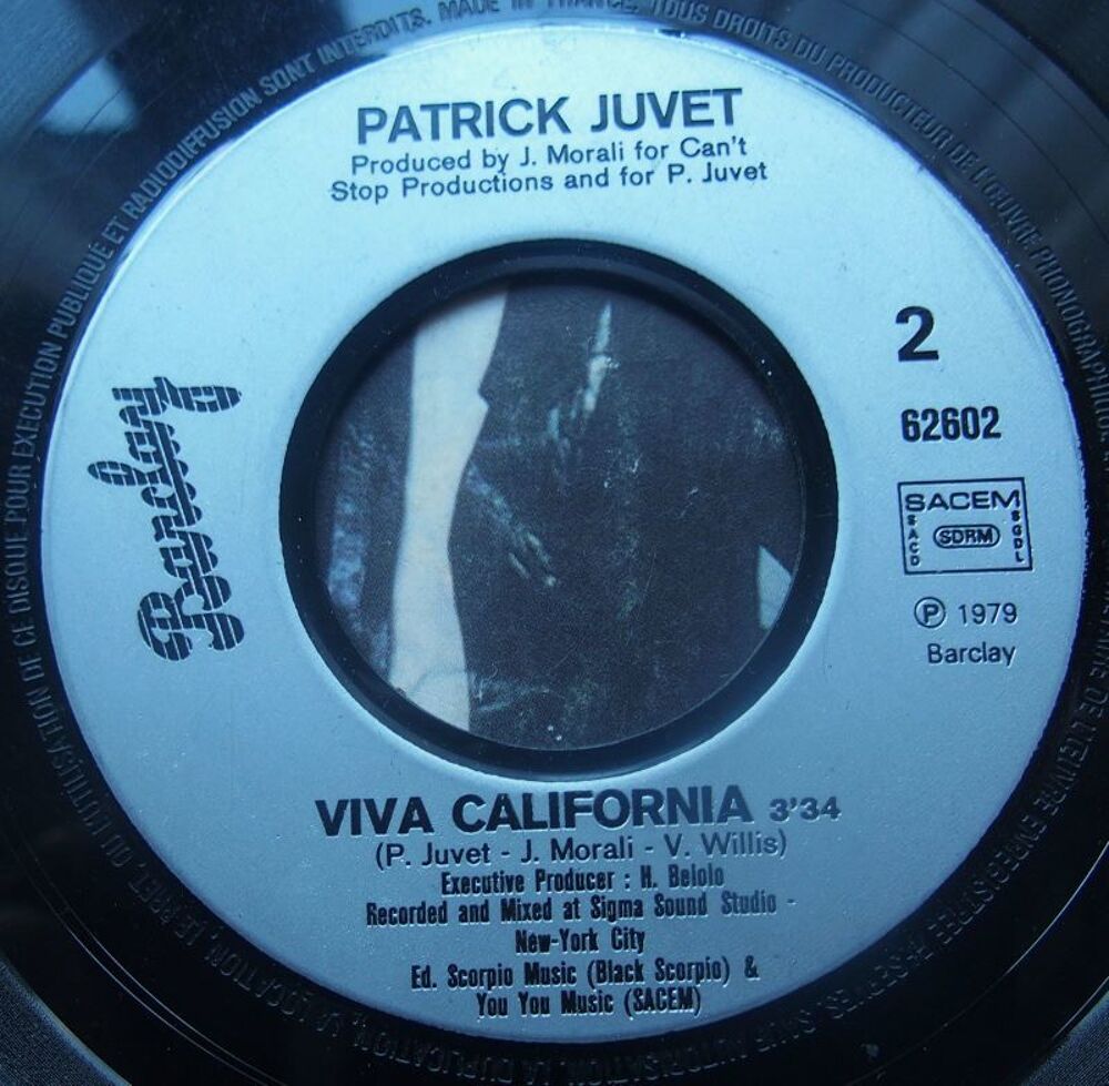 Vinyl Patrick JUVET CD et vinyles