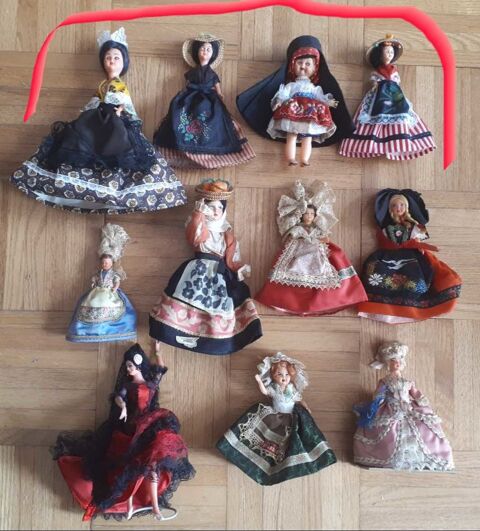 11 poupes de collection dont 1 espagnole  - 3 euros pice 3 Villemomble (93)