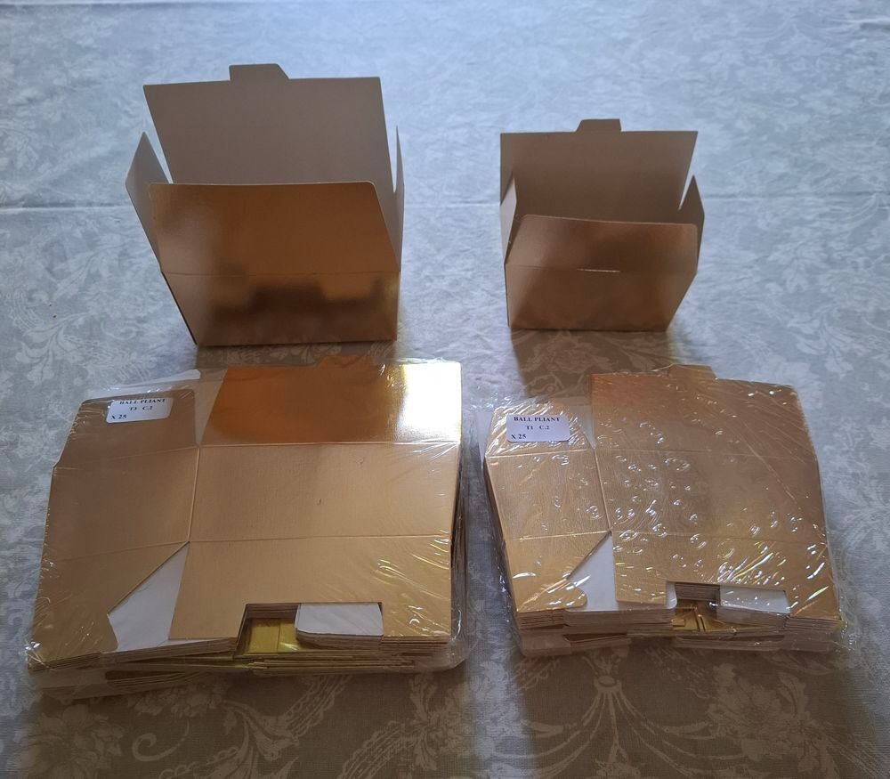 Ballotins Or pour chocolats / Confiseries Cuisine