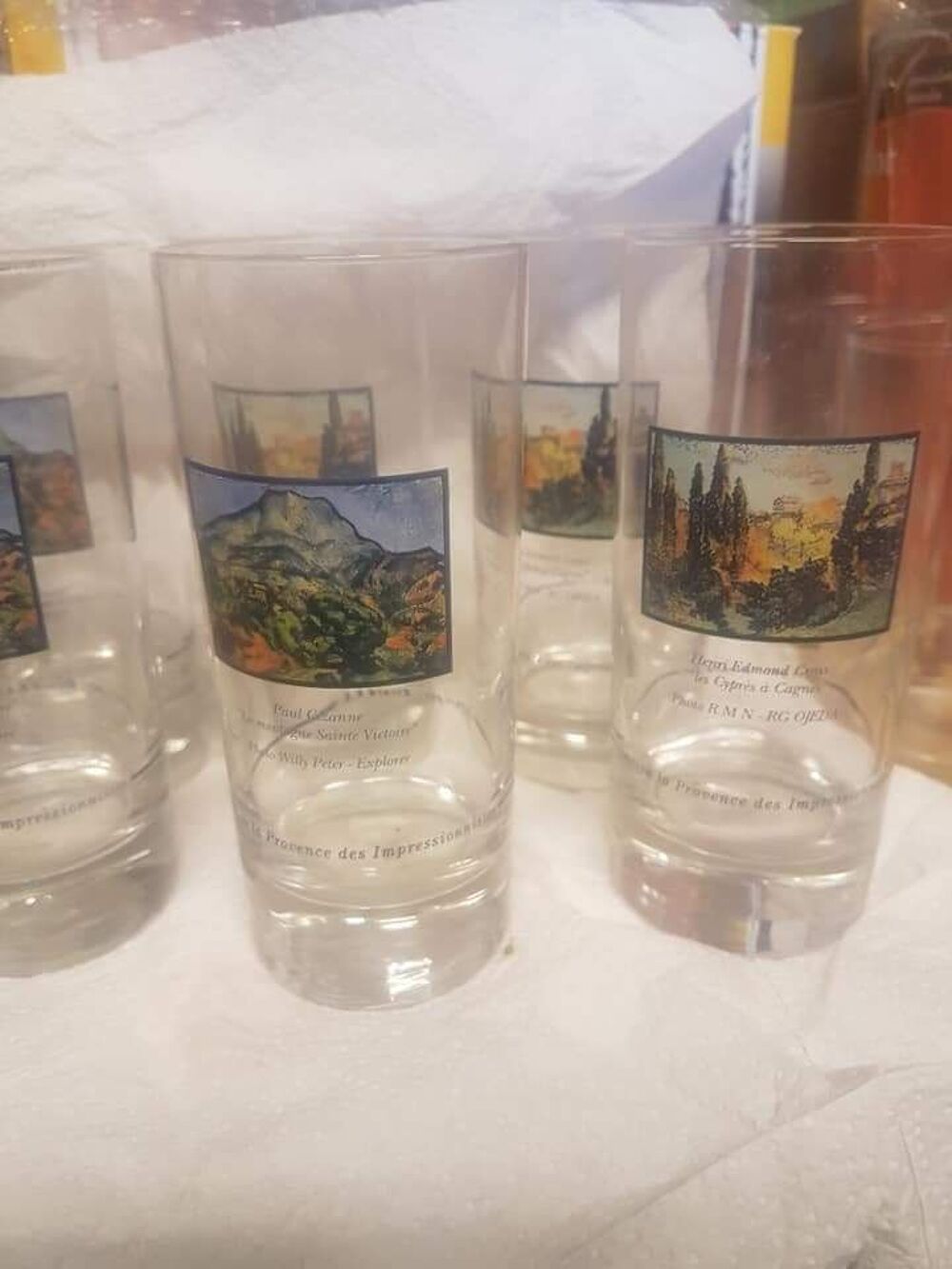 verres pour collectionneur 