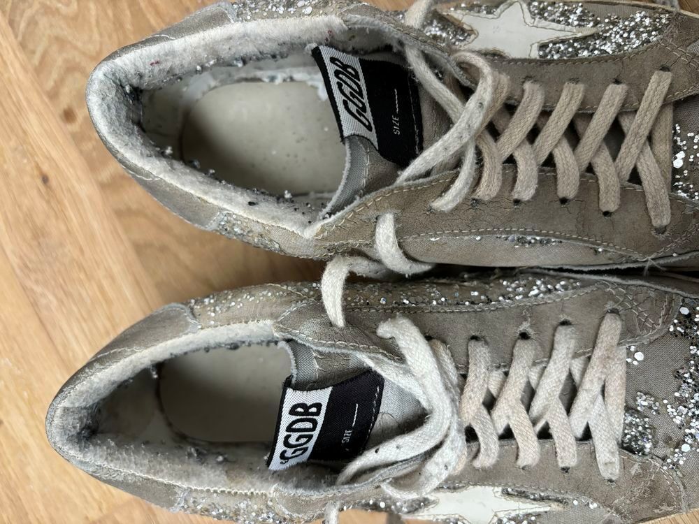 Baskets Golden Goose &agrave; paillettes Chaussures