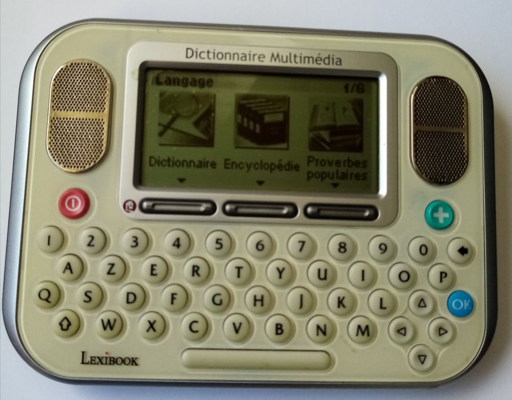 Dictionnaire &eacute;lectronique fran&ccedil;ais parlant et ergonomique av Matériel informatique