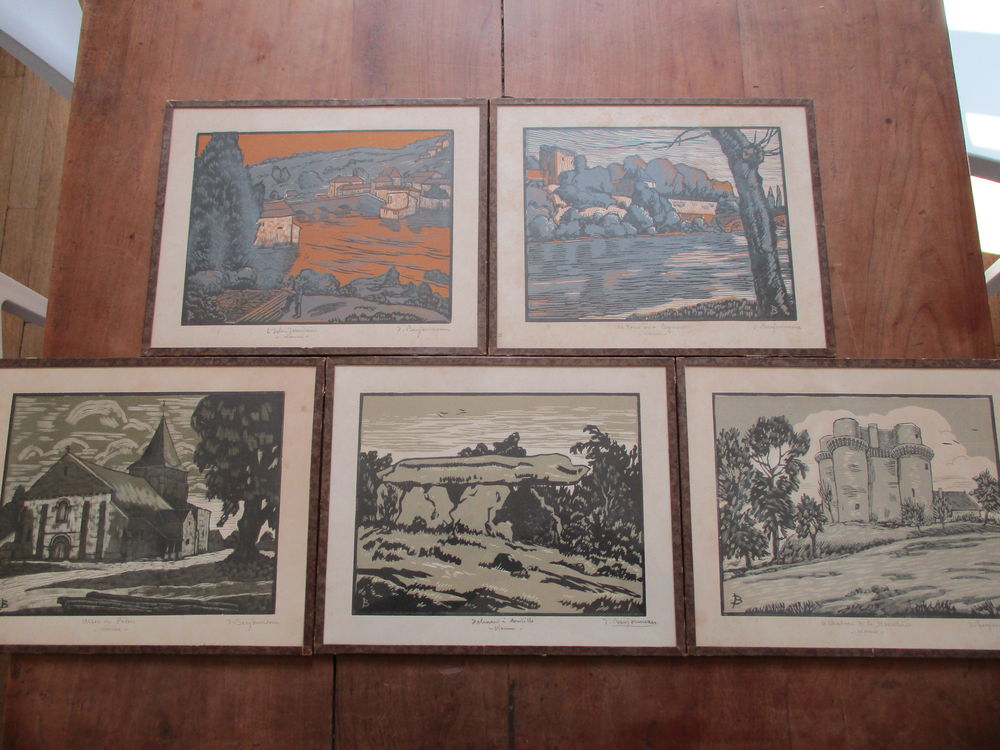 Peintres poitevins Cantin / Bourdeau / Plauzeau 
