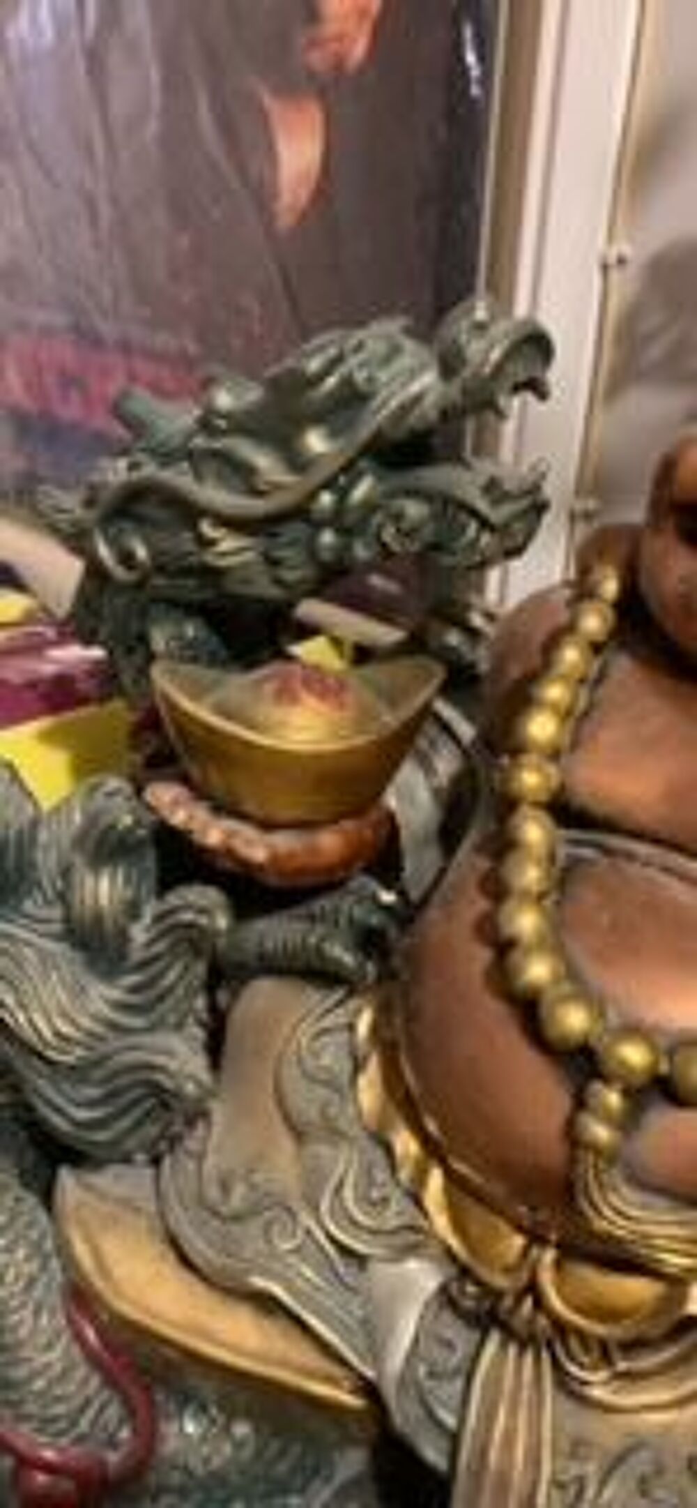 Bouddha et dragon Décoration