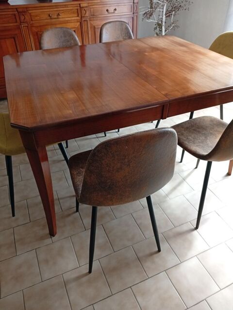Table de salle  manger en merisier 250 Gouesnou (29)