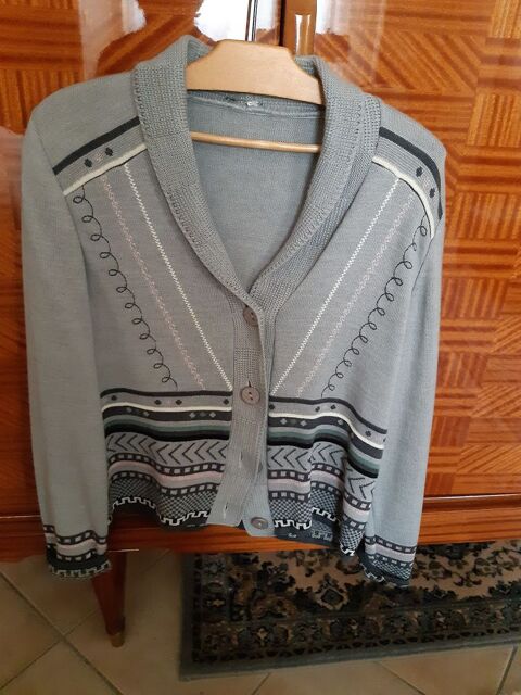 Veste gilet en jersey imprim� 18 Saint-Quentin (02)