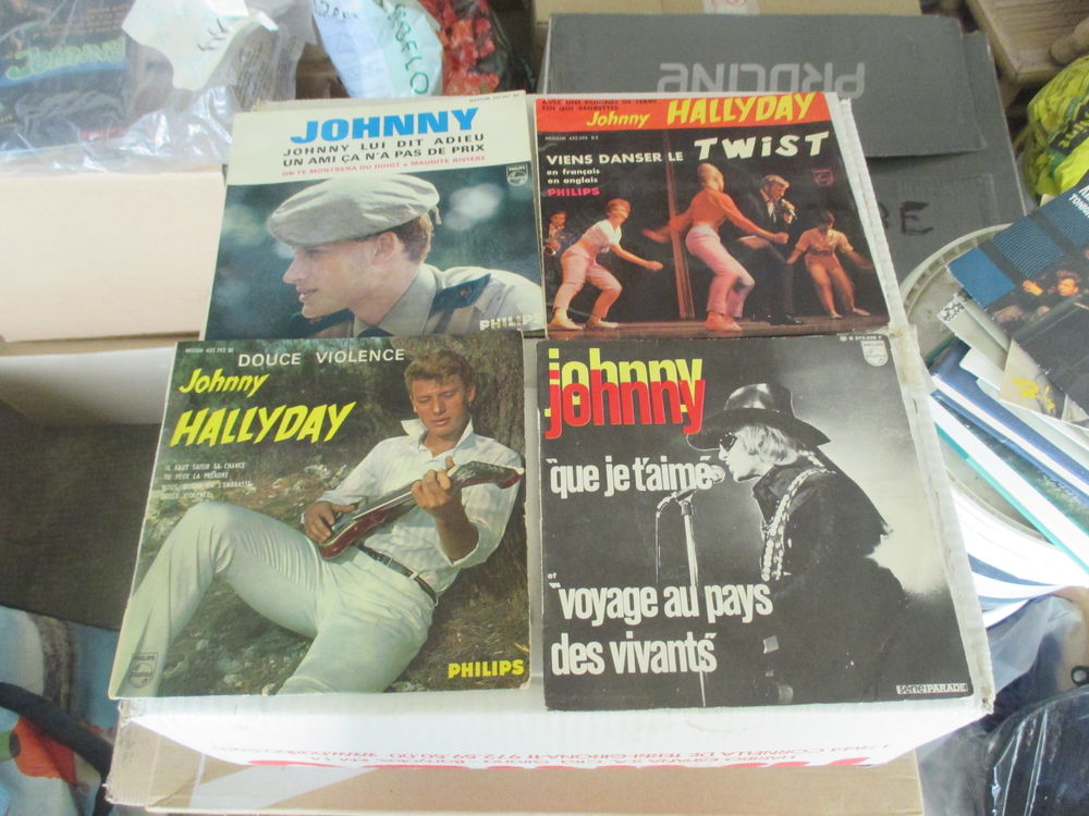 vinyles 45 tours CD et vinyles
