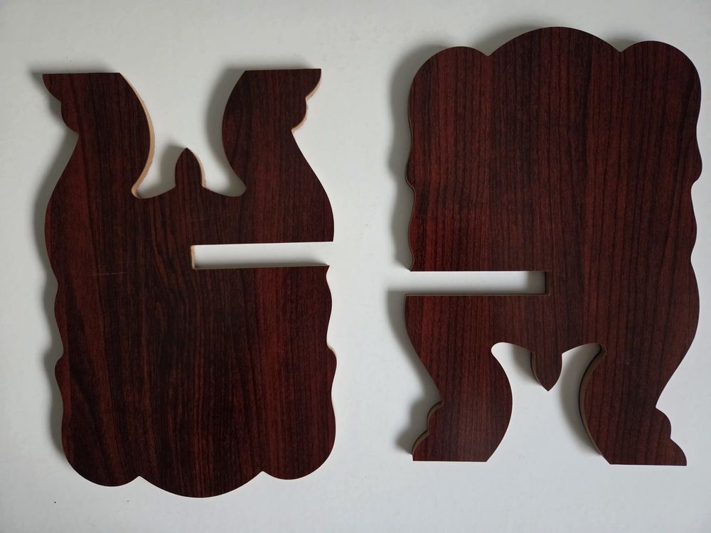 Porte?livre / Rehal en bois sculpt&eacute; - support d&eacute;coratif Décoration