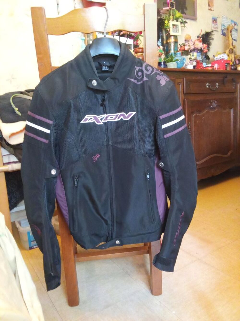 Veste de moto femme ixon Vtements