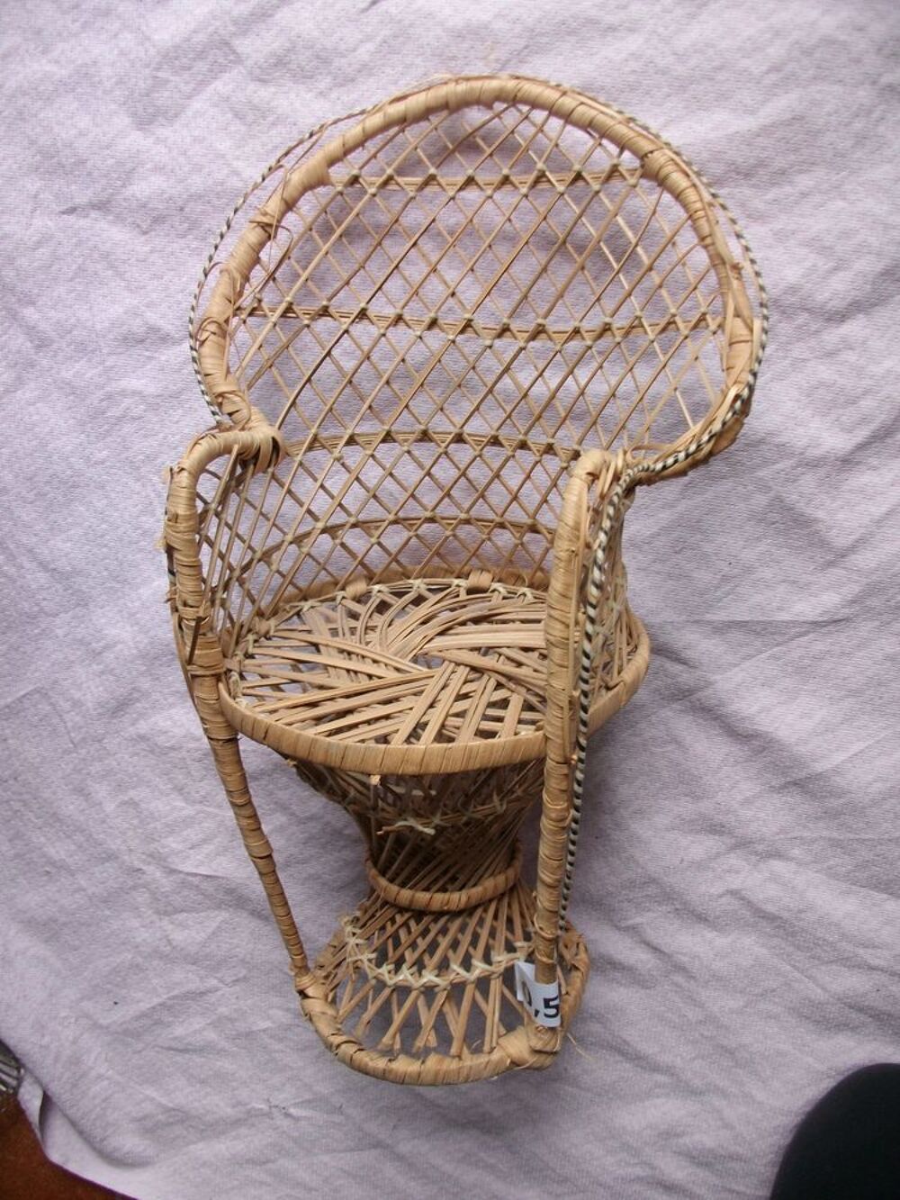 Petit Fauteuil Osier Décoration