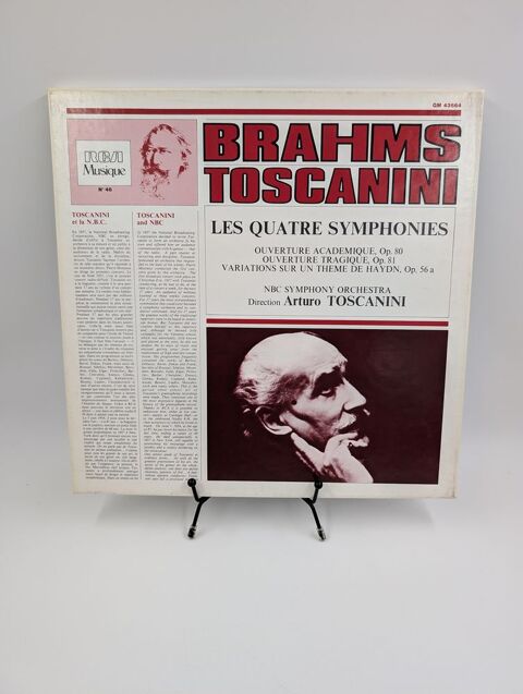Coffret Vinyle 33 tours Brahms Toscanini Les Quatre symph... 10 Vulbens (74)