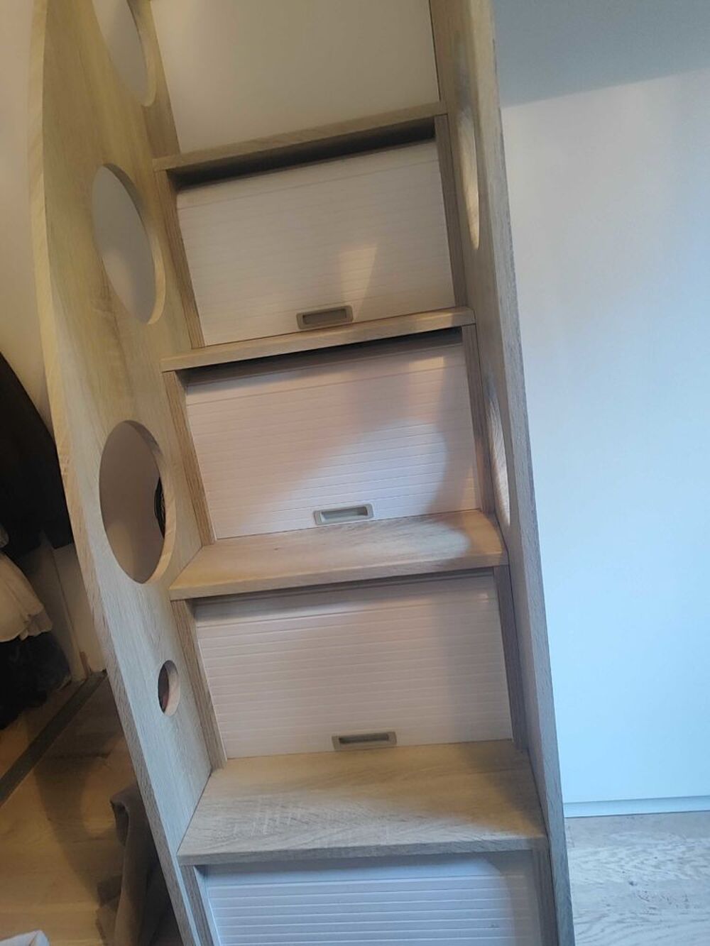 lit mezzanine 90&agrave;-190cm avec rangement Meubles