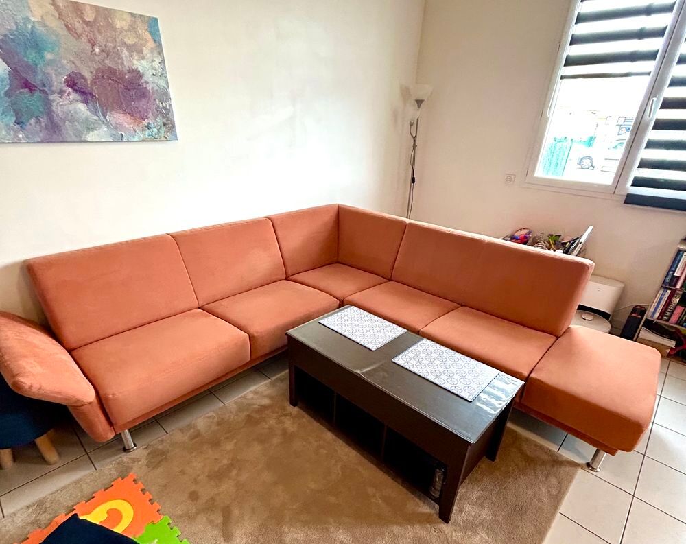 Canape d?angle et fauteuil Meubles