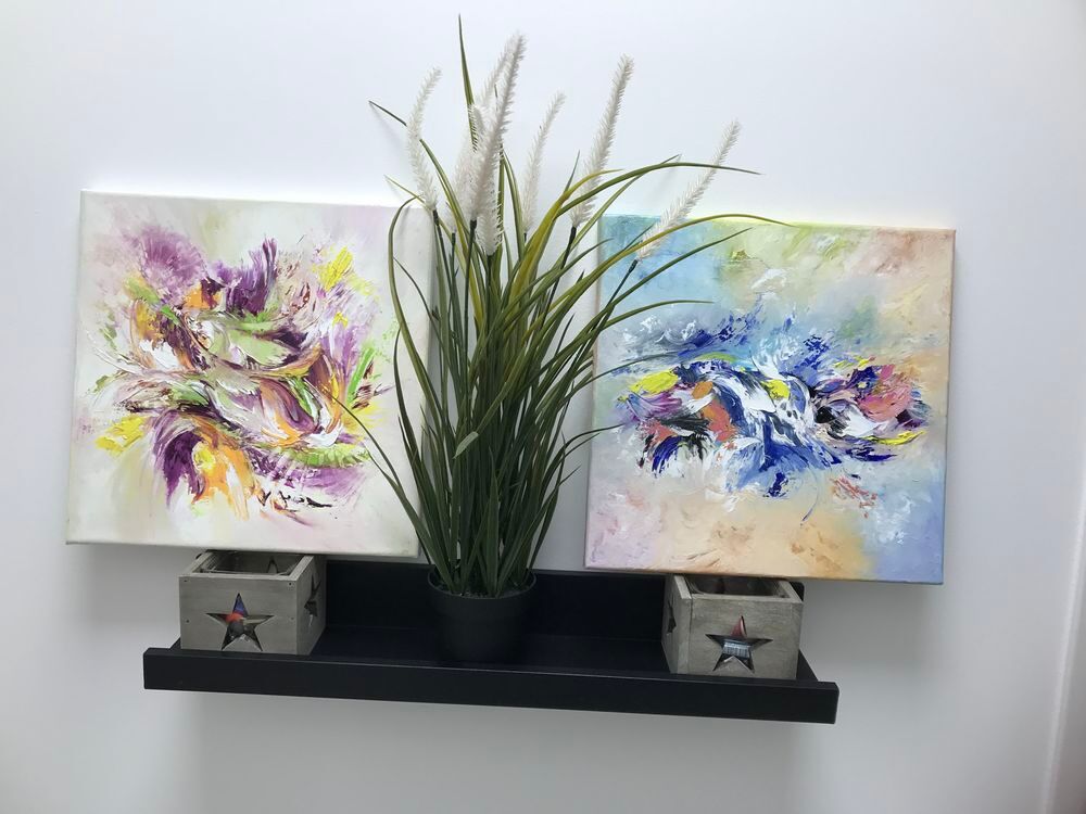 Tableaux contemporains vendus par 2 Décoration