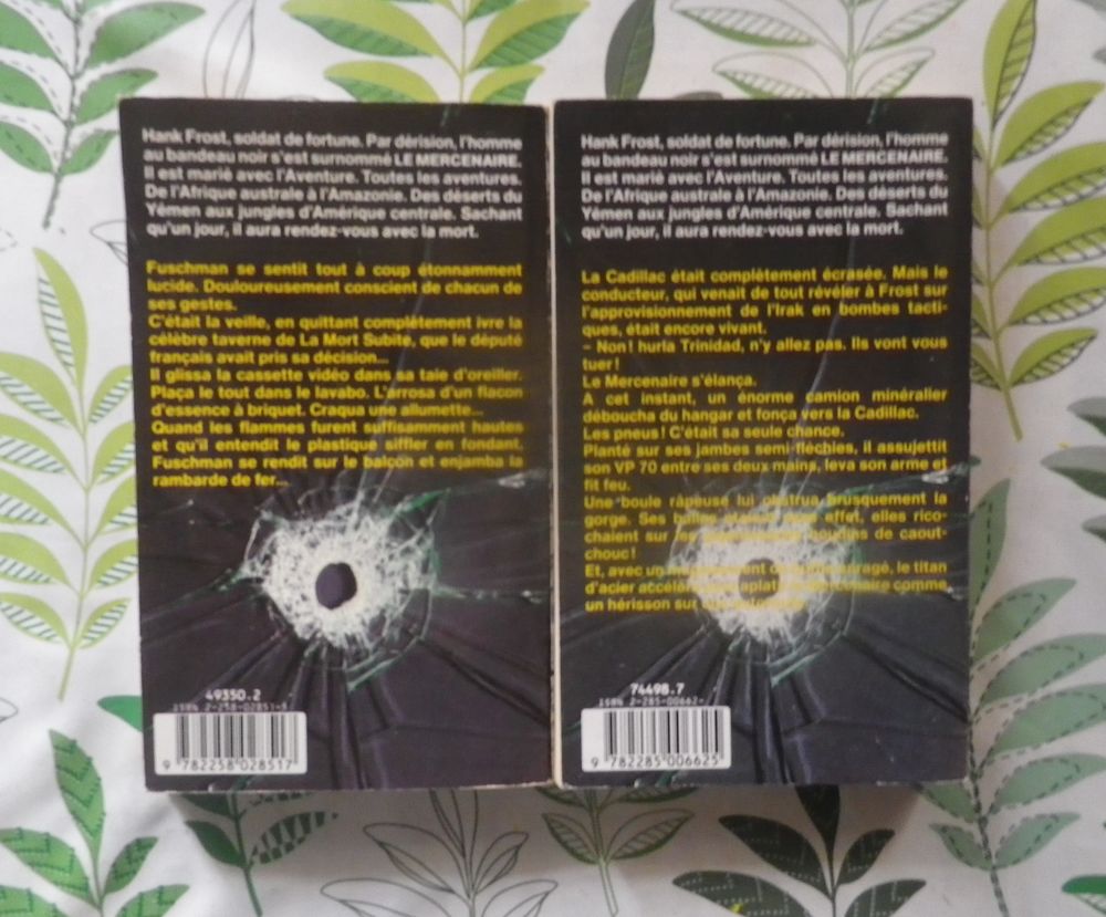 2 LE MERCENAIRE N&deg; 31 ET 41 Livres et BD