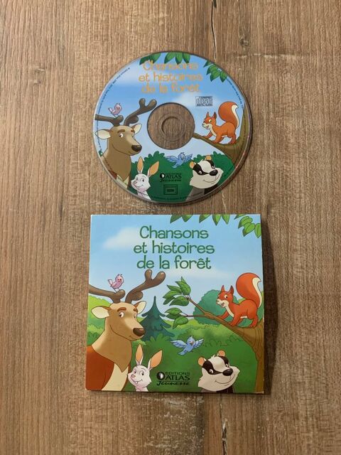 CD chansons enfants  \'\'  Chansons et histoires de la for�t  \'\' 2 Saleilles (66)