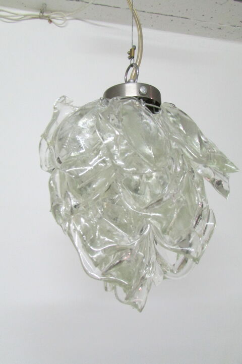 Suspension Inox et Verre, de cr�ateur 115 Montfa (81)