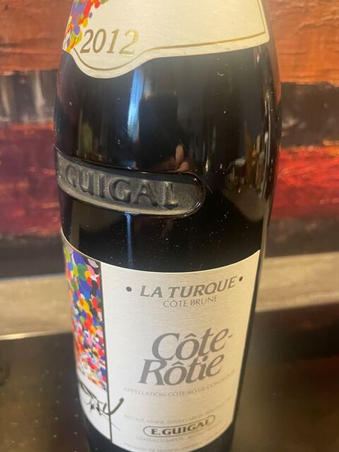 1 Bt COTE-ROTIE LA TURQUE 2012 GUIGAL 280 Vigneux-sur-Seine (91)