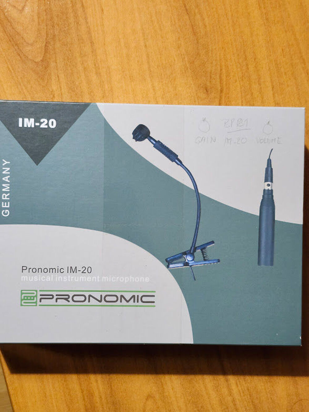 MICRO PRONOMIC IM 20 Instruments de musique