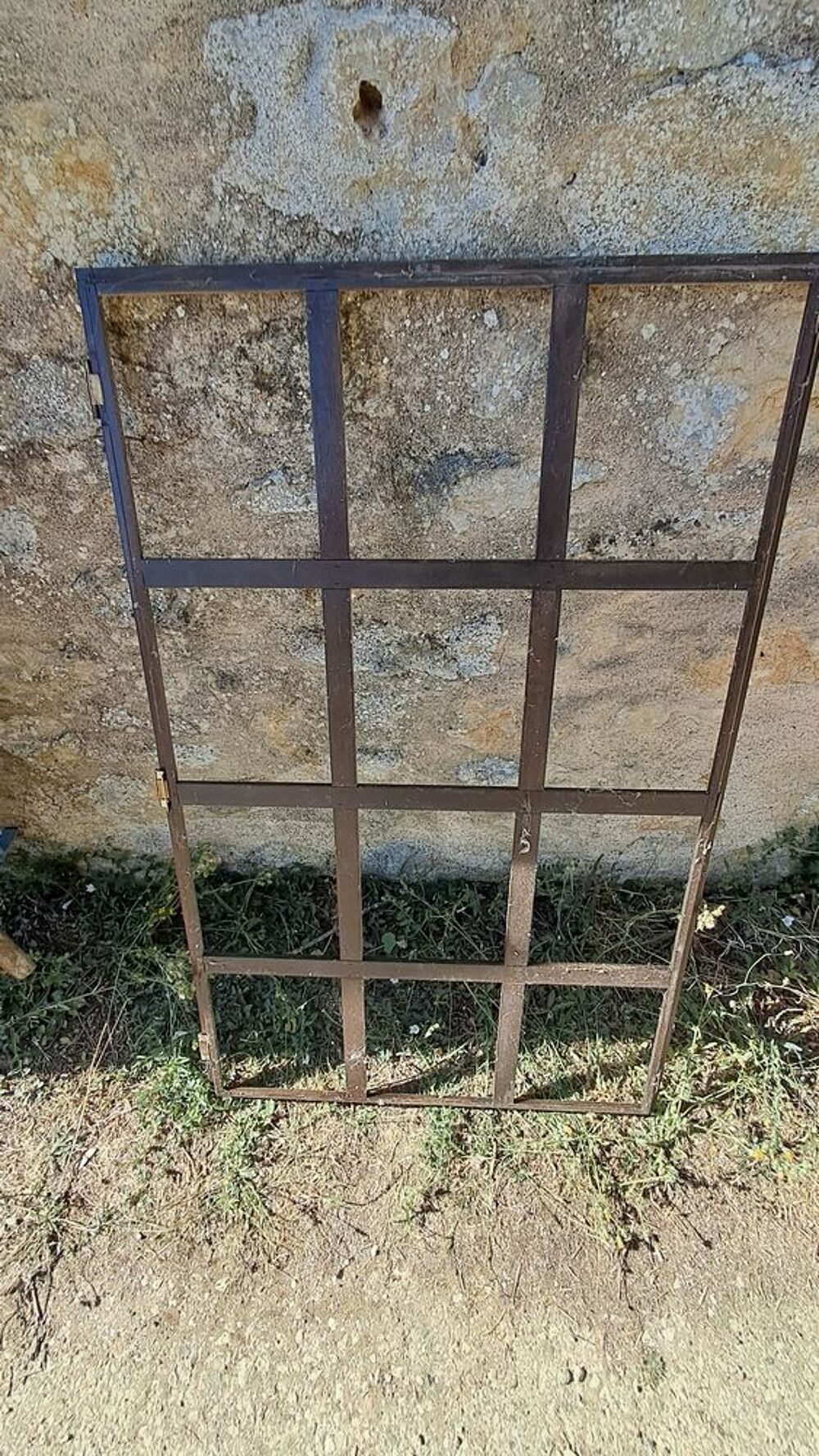 Claie ou Fausse fenetre petit carreau Jardin