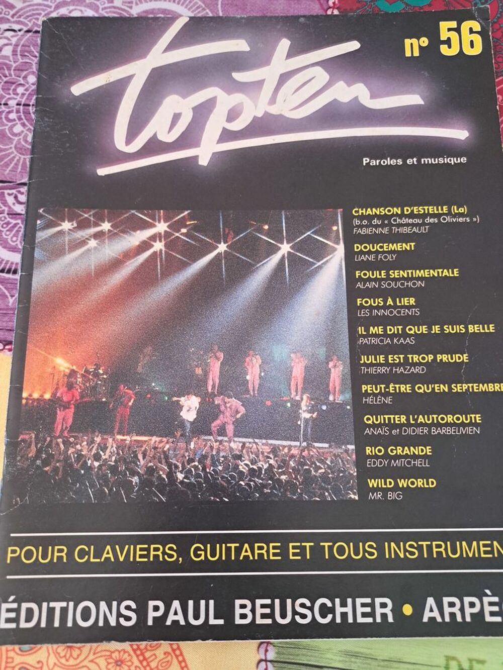 2 partitions musique pour clavier Instruments de musique