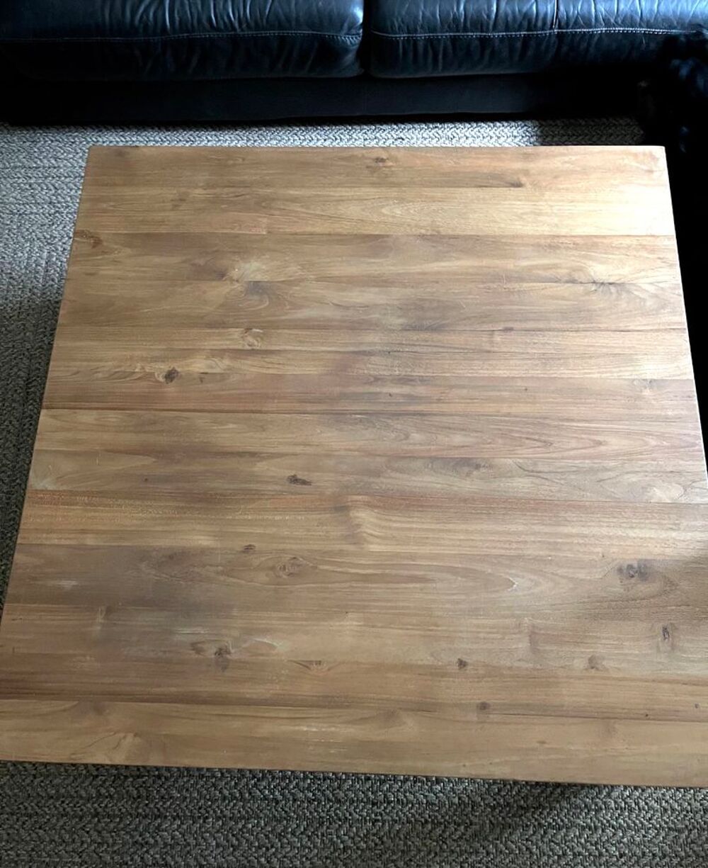 Table basse en teck massif Meubles