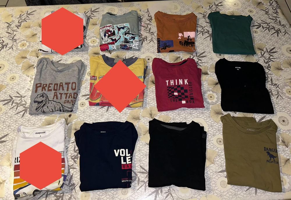 Lot v&ecirc;tements gar&ccedil;on 8 ans Vtements enfants
