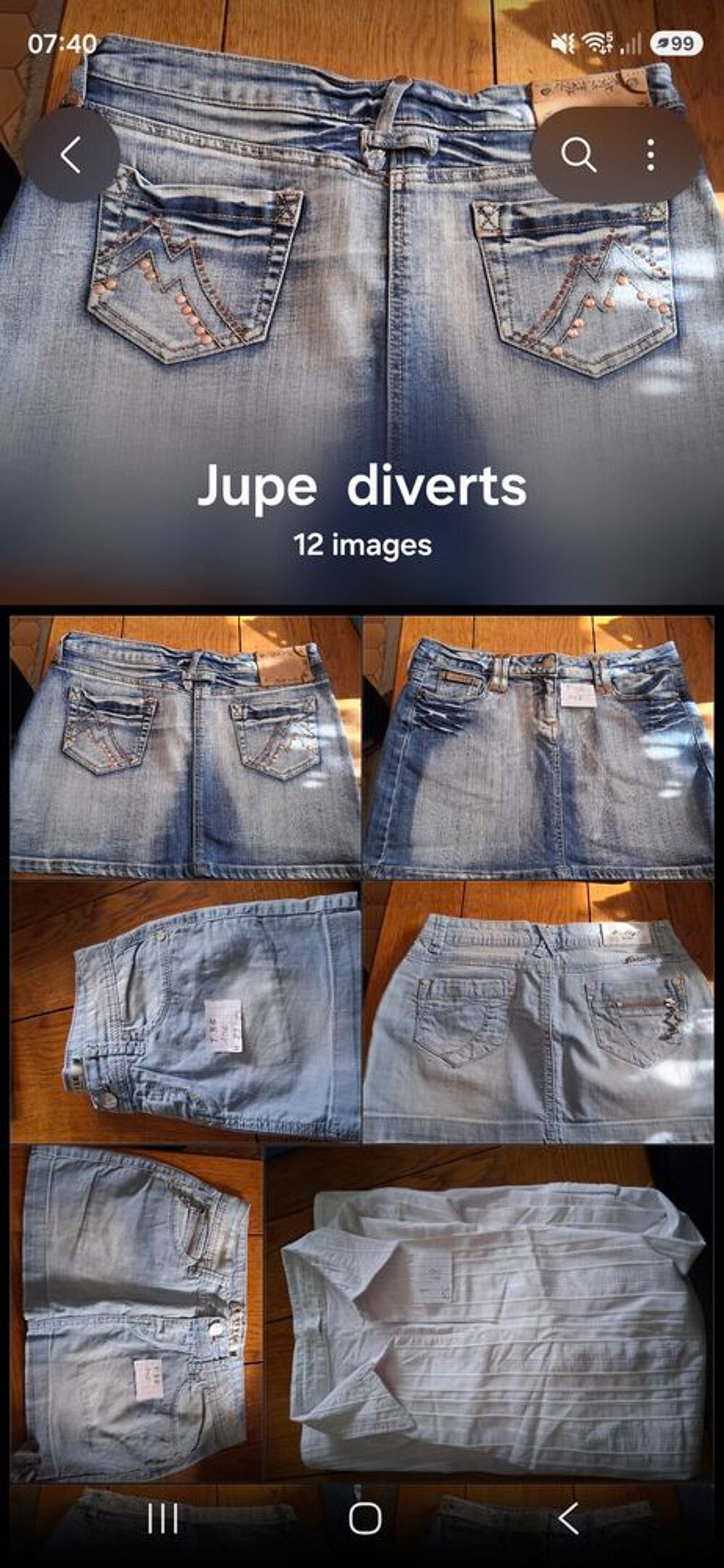 Jupe femme Vêtements