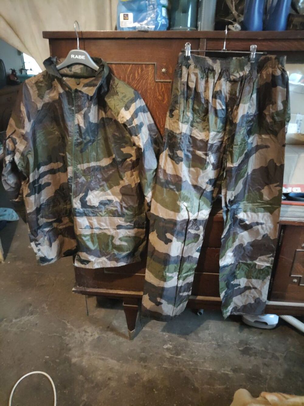 ensemble de pluie veste+pantalon de chasse Sports