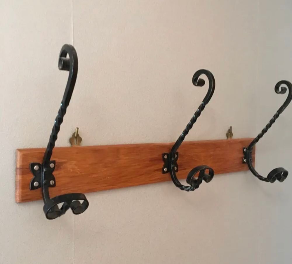 Porte manteau en fer forg&eacute; Décoration