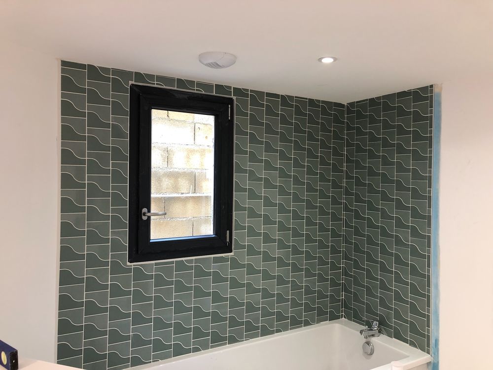 Fa&iuml;ence salle de bain Bricolage