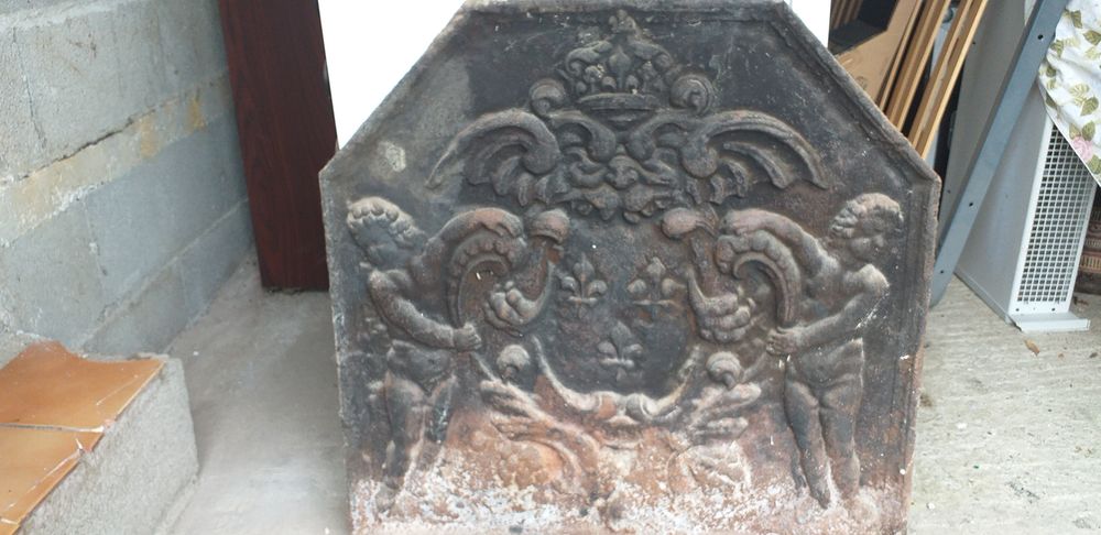 Plaque de chemin&eacute;e Dcoration