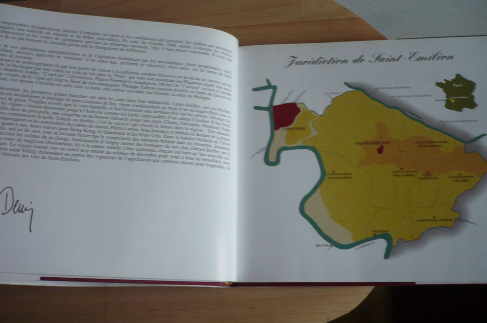 SAINT-&Eacute;MILION, AU-DEL&Agrave; D'UNE APPELLATION de Alain DENIS 2001 Livres et BD