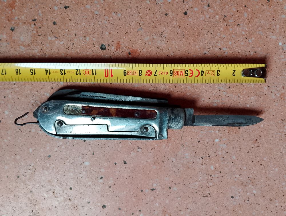 couteau gadget D.F ancien multifonction Bricolage