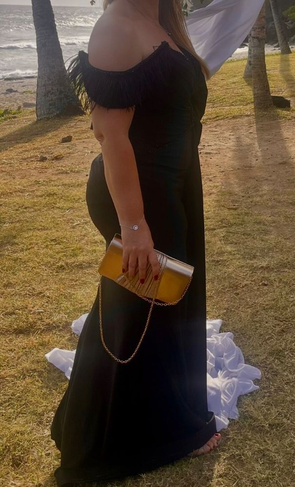 Tr&egrave;s belle robe de soir&eacute;e, taille M Vêtements