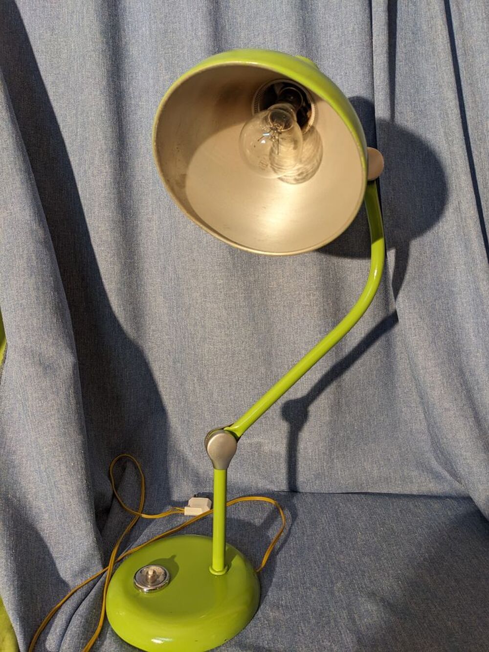 LAMPE JUMO GS1 VERTE Lampe de Bureau Vintage Design Industri Décoration