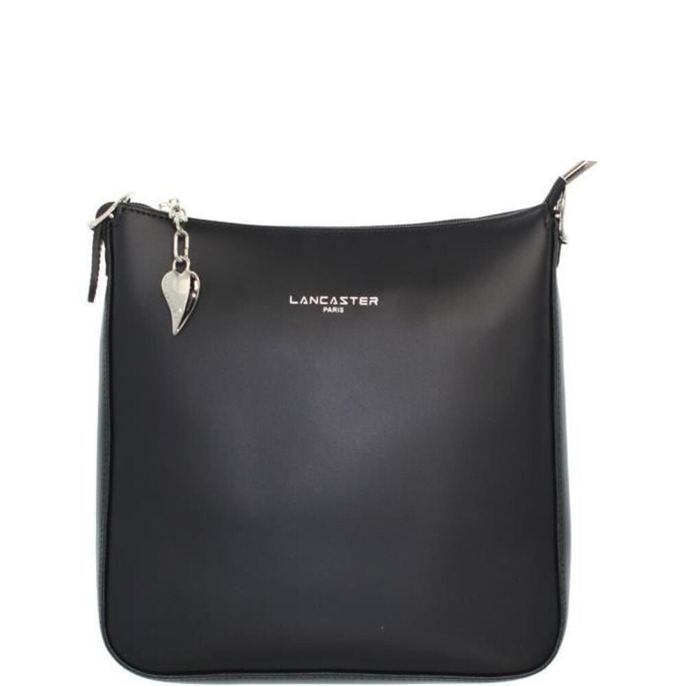 Sac Lancaster Constance en cuir vachette noir Maroquinerie