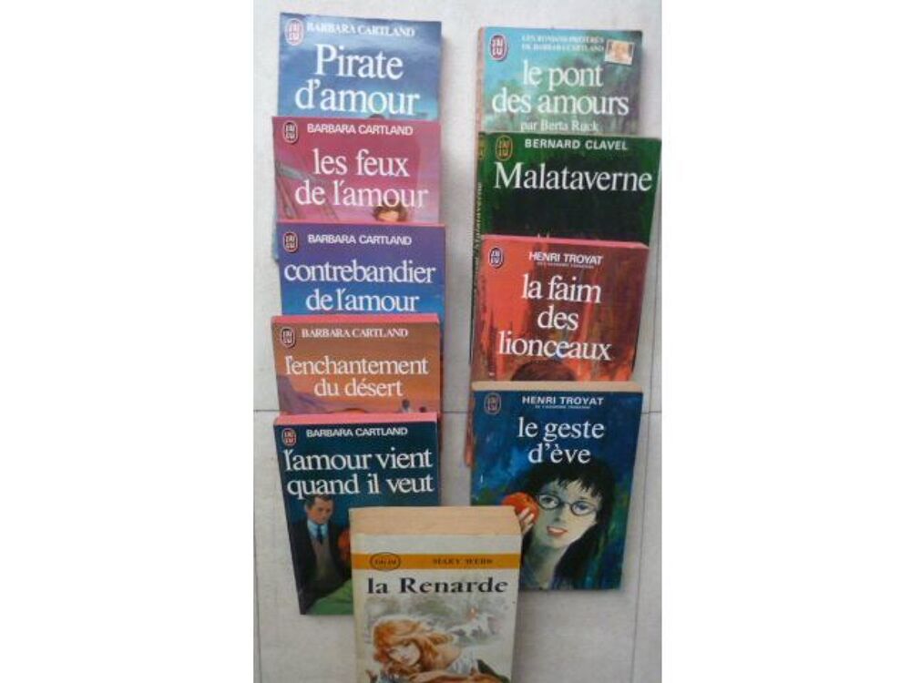 BD anciennes Mustang, Nevada + 10 livres J AI LU - zoe Livres et BD