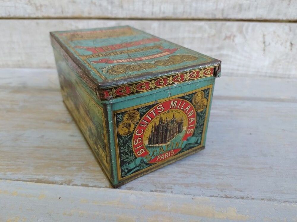 Ancienne boîte en fer Lyons' Tea Qualité de luxe