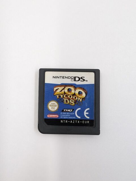 Jeu Nintendo DS Zoo Tycoon DS en loose 2 Vulbens (74)
