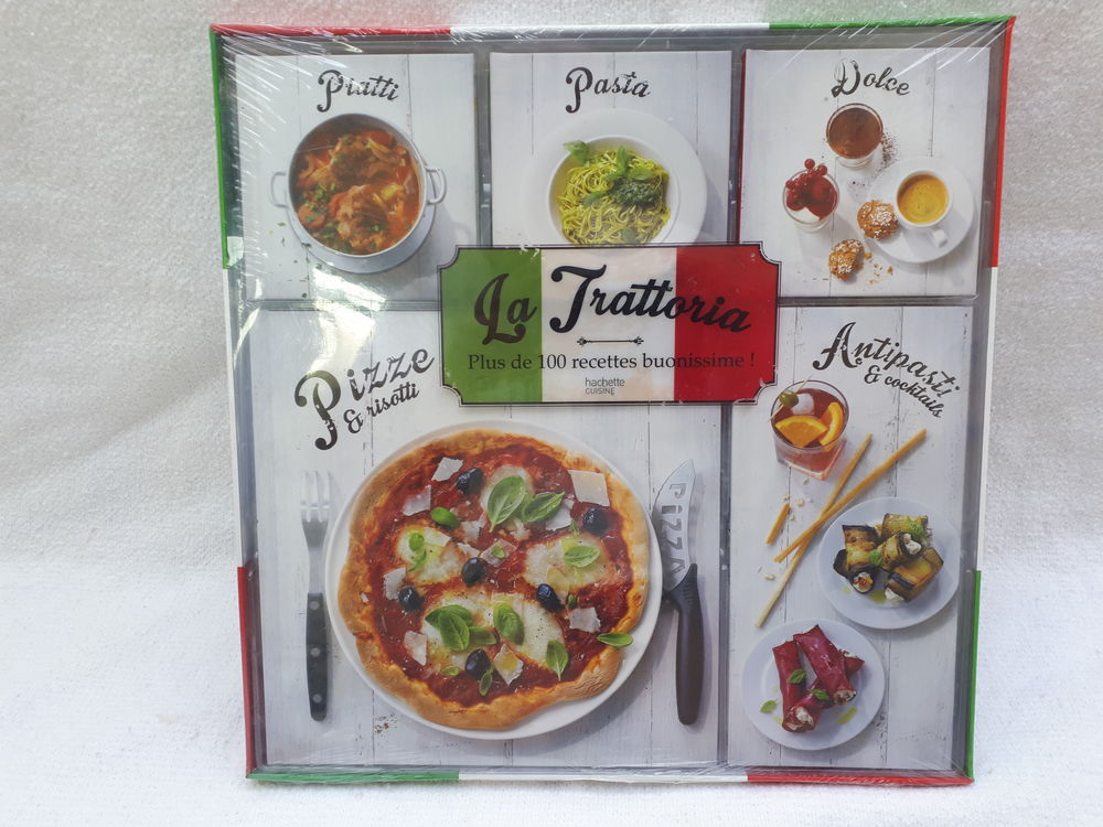 Coffret La Trattoria : plus de 100 recettes buonissime Livres et BD