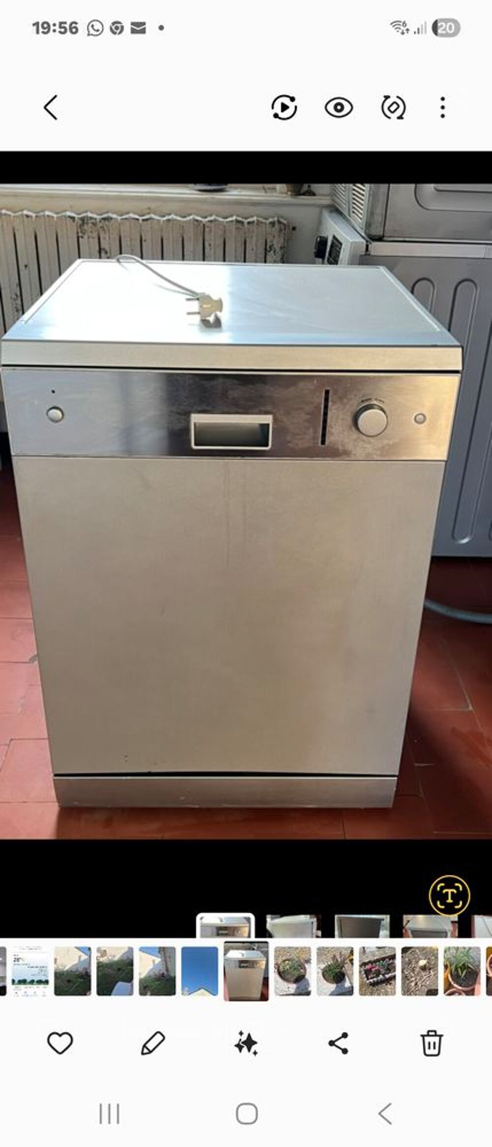 Lave vaisselle en tres bon &eacute;tat Electroménager