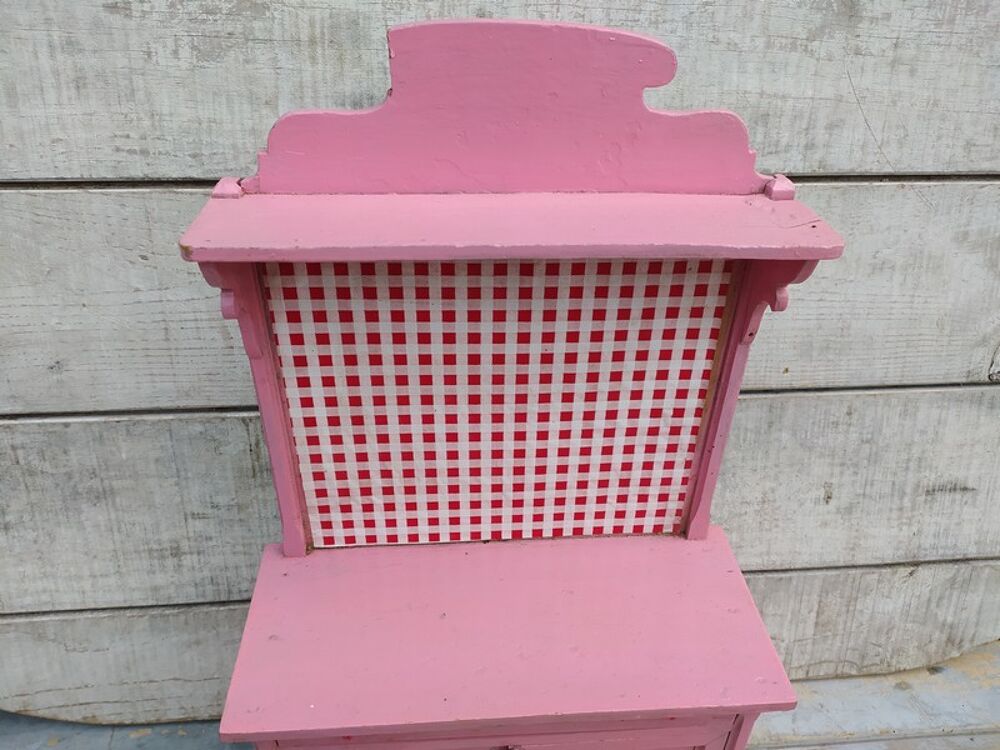 Ancien Jouet Poup&eacute;e Meuble Buffet Cuisine 